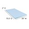 Flash Furniture 12" Twin Mattress, 14" Bed frame & 3" Topper Set XU-BD10-12PSM2M35-T-GG - alternate 5